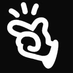 Abstract icon of an orange node representing a central AI agent connected to five smaller teal nodes by thin lines, arranged like a hand, on a dark navy background.