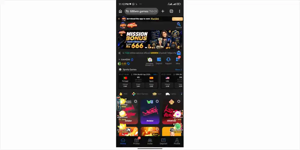 this image shows multiple games, 688win