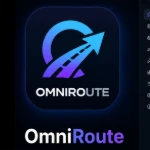 OmniRoute AI dashboard home screen showing smart routing and multiple AI providers
