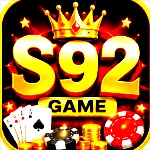 S92 Game app icon with premium gold casino logo