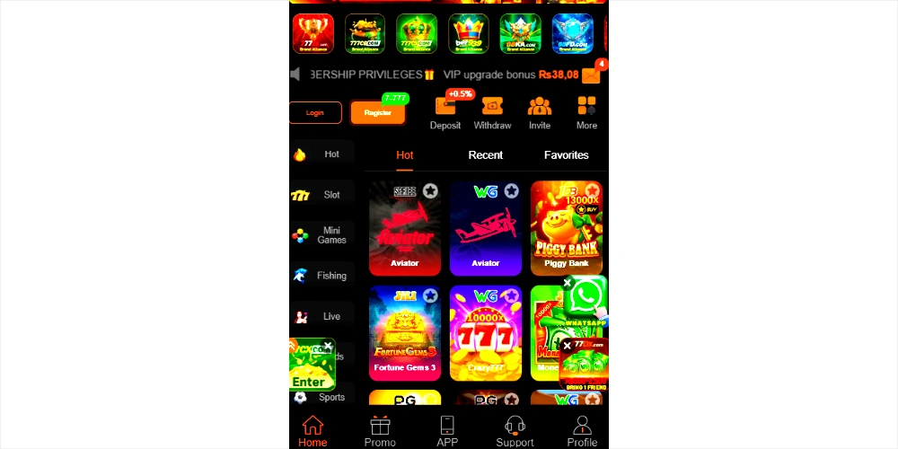 777DX Game app banner image for Android